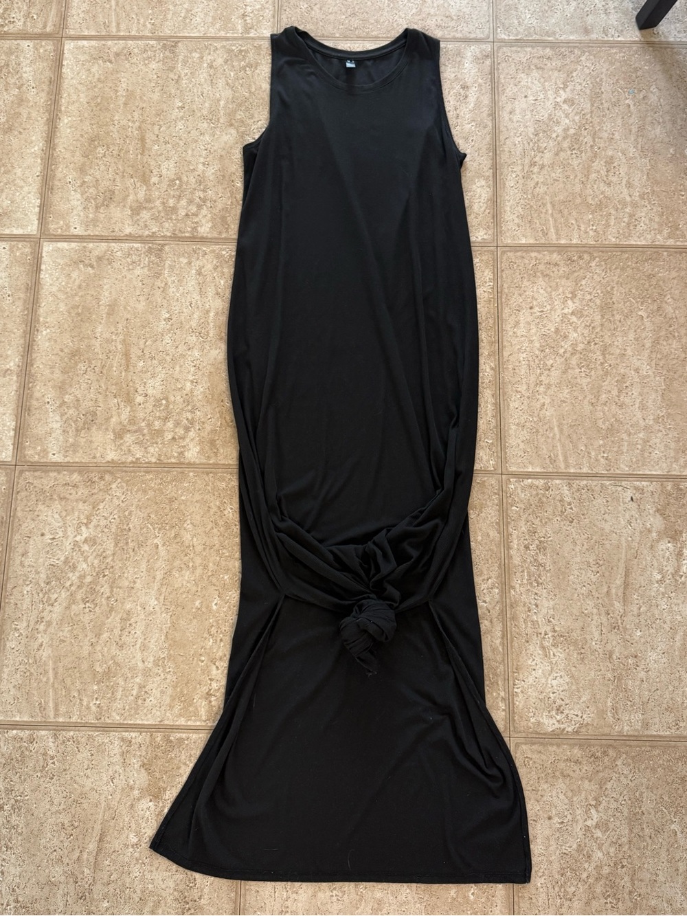 32 Degrees HEAT Black Sleeveless Maxi Dress